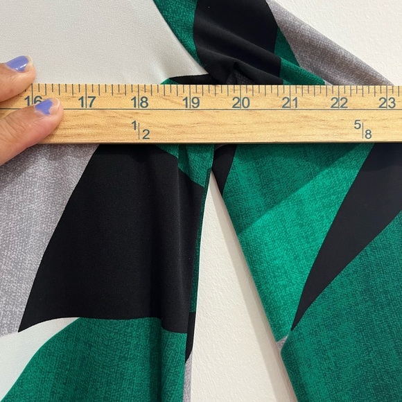 Alfani Green Casual  3/4 Sleeve blousa S H-18 - Picture 6 of 7